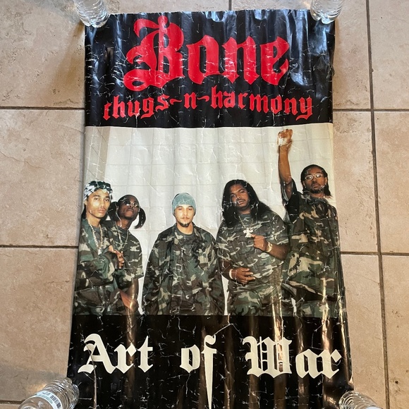 Bone Thugs N Harmony extremely Rare Out of print poster - Picture 1 of 2